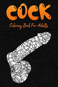 Cock Coloring Book For Adults