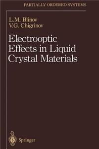 Electrooptic Effects in Liquid Crystal Materials