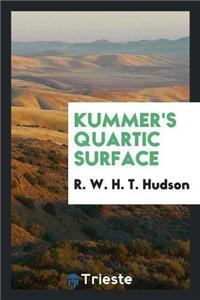 Kummer's Quartic Surface