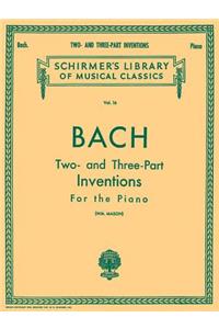 30 Two- And Three-Part Inventions: Piano Solo