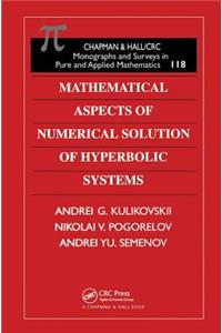 Mathematical Aspects of Numerical Solution of Hyperbolic Systems
