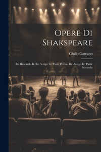 Opere Di Shakspeare