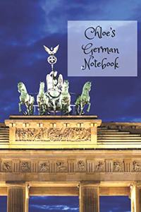 Chloe's German Notebook
