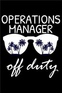 Operations Manager Off Duty