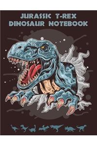 Jurassic T-Rex Dinosaur Notebook