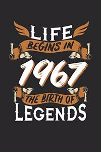 Life Begins in 1967 the Birth of Legends