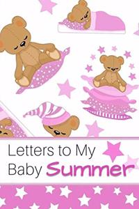 Letters to My Baby Summer