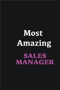 Most Amazing Sales Manager
