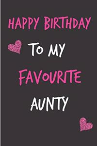Happy Birthday, to My Favourite Aunty