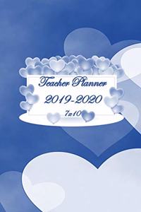 Teacher Planner 2019 - 2020 - 7 X 10