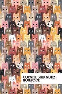 Cornell Grid Notes Notebook