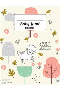 Baby Lamb Notebook