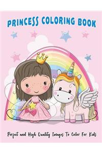 Princess Coloring Book
