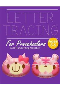 Letter Tracing Book Handwriting Alphabet for Preschoolers