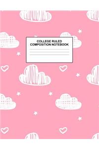 College Ruled Composition Notebook
