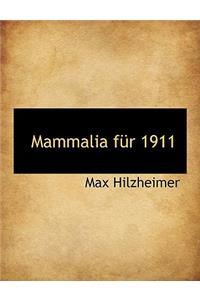 Mammalia Fur 1911