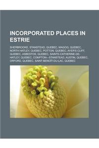 Incorporated Places in Estrie
