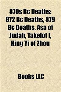 870s BC Deaths