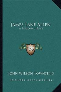 James Lane Allen