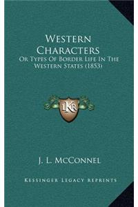 Western Characters