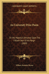 An University Prize Poem