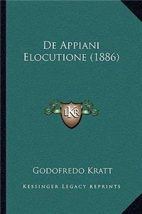De Appiani Elocutione (1886)