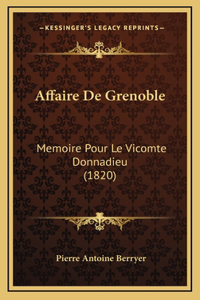 Affaire De Grenoble