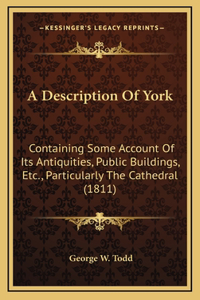A Description Of York