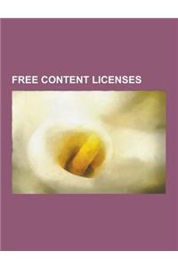 Free Content Licenses