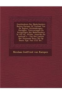 Geschiedenis Der Nederlanders Buiten Europa