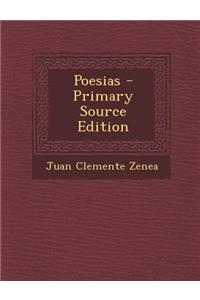 Poesias - Primary Source Edition