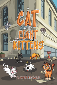 Cat and Eight Kittens