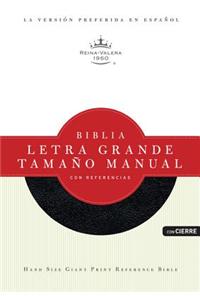 Biblia Letra Grande Tamano Manual Con References-Rvr 1960