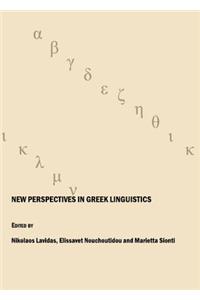 New Perspectives in Greek Linguistics