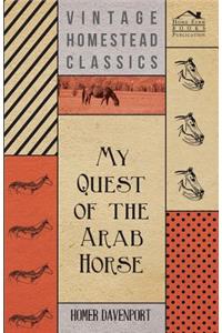 My Quest of the Arab Horse