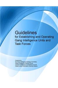 Guidelines for Establishing and Operating Gang Intelligence Units and Task Forces