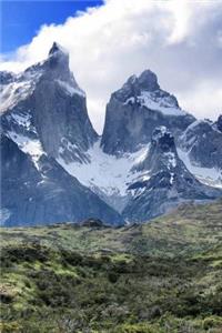 Andes Mountains in Torres del Paine National Park in Chile Journal