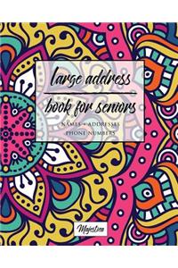 Large Address Book For Seniors