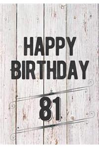 Happy Birthday 81