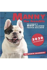 Manny the Frenchie 2020 Wall Calendar (Dog Breed Calendar)