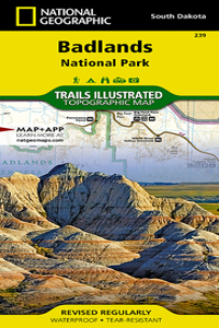 Badlands National Park Map