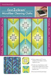 Fast2clean French Braid Quilt Microfiber Cleaning Cloths