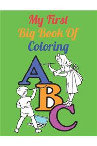 My First Big Book Of Coloring