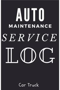 Auto Maintenance Service Log: Service and Repair Record Book For All Vehicles, Cars, Trucks, Motorcycles and Other Vehicles with Part List and Mileage Log - Vehicle-Maintenance-L