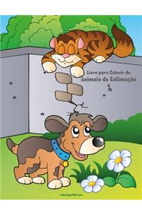 Livro para Colorir de Animais de Estimação 4