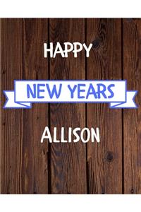 Happy New Years Allison's