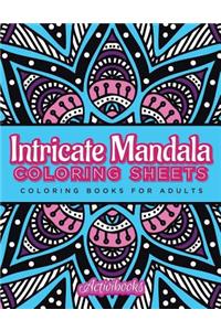 Intricate Mandala Coloring Sheets