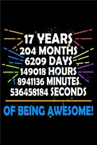 17 Years Of Being Awesome