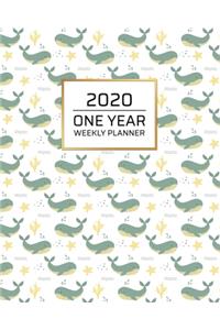 2020 One Year Weekly Planner