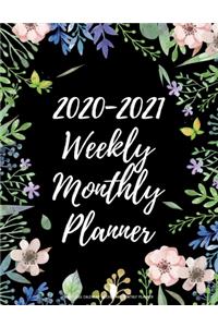 2020-2021 Calendar Weekly And Monthly Planner